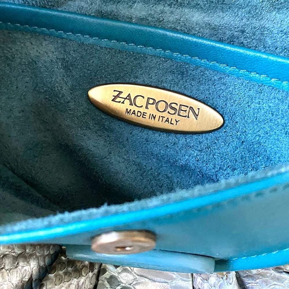 Zac Posen Python Clutch - image 3